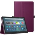 thumbnail image 1 of Fintie Folio Case for Amazon Fire Max 11 Tablet (13th Generation, 2023 Release) - Premium Vegan Leather Thin Folding Stand Cover with Auto Sleep/Wake, Purple, 1 of 9