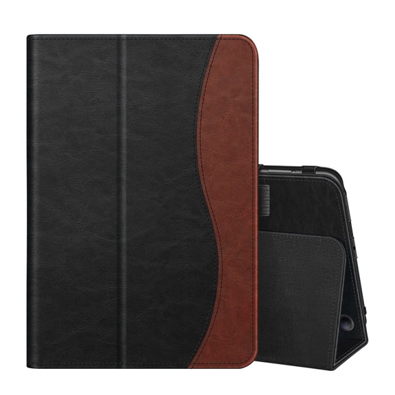 Fintie Folio Case for Kindle Fire HD 8 & Fire HD 8 Plus Tablet (12th/10th Generation, 2024/2022/2020 Release)- Slim Vegan Leather Stand Cover with Auto Sleep/Wake