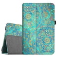 thumbnail image 1 of For Samsung Galaxy Tab E 9.6/Samsung Tab E Nook 9.6 Tablet Case - Fintie Slim Fit PU Leather Stand Cover,Shades of Blue, 1 of 2