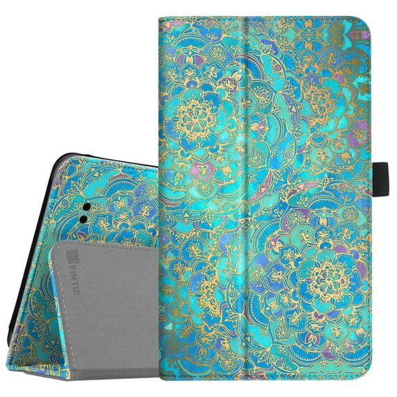Fintie Folio Case for 8" T-Mobile Alcatel A30 Tablet (Model 9024W) - Premium PU Leather Standing Cover, Shades of Blue