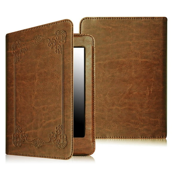 Fintie Folio Case for Amazon Kindle Paperwhite Generations Prior to 2018 - Not for Paperwhite 2018, Vintage Bronze