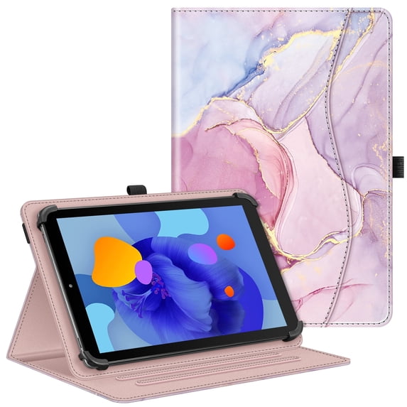 Fintie Glittering Marble 10" Multi-Angle Viewing Tablet Case, Multi-color