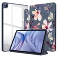 thumbnail image 1 of Fintie Hybrid Slim Case for Samsung Galaxy Tab A11+ Plus 2025/ A9+ Plus 11 Inch 2023, Shockproof Cover with Clear Transparent Back Shell, Auto Wake/Sleep, Blooming Hibiscus, 1 of 10