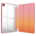 thumbnail image 1 of Fintie Hybrid Slim Case for Samsung Galaxy Tab A9+ / Tab A9 Plus 11 inch 2023 Model (SM-X210/X216/X218), Shockproof Cover with Clear Transparent Back Shell, Auto Wake/Sleep, Sunset Ombre, 1 of 8