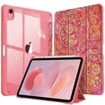 thumbnail image 1 of Fintie Hybrid Slim Case for iPad 10th Generation 10.9 Inch Tablet (2022 Model), with Clear Transparent Back, Shades of Pink, 1 of 10