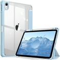 thumbnail image 1 of Fintie Hybrid Slim Case for iPad (A16) 11th Generation 11 Inch (2025), iPad 10th Generation 10.9 Inch (2022), with Clear Transparent Back, Blue, 1 of 11