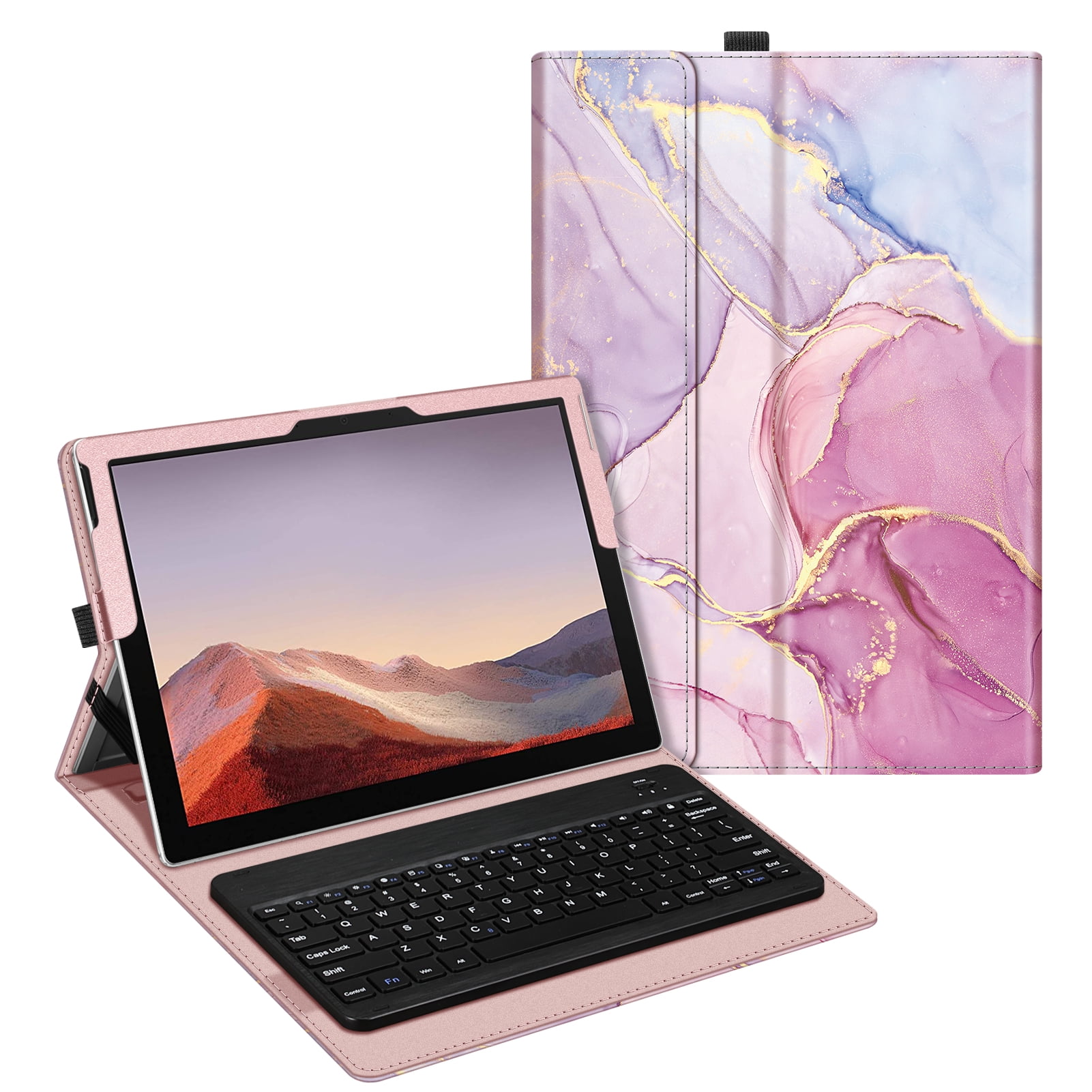 Fintie Keyboard Case for 12.3 Inch Microsoft Surface Pro 7 Plus/Pro 7 ...