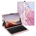 thumbnail image 1 of Fintie Keyboard Case for 12.3 Inch Microsoft Surface Pro 7 Plus/Pro 7/Pro 6/Pro 5/Pro 4/Pro 3 - Slim Portfolio Cover with Detachable Wireless Bluetooth Keyboard,, 1 of 7