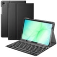 thumbnail image 1 of FINTIE Keyboard Case for Samsung Galaxy Tab A11+ Plus 2025/ A9+ Plus 11 Inch 2023, Slim Lightweight Stand Cover with Magnetically Detachable Wireless Bluetooth Keyboard, Black, 1 of 8