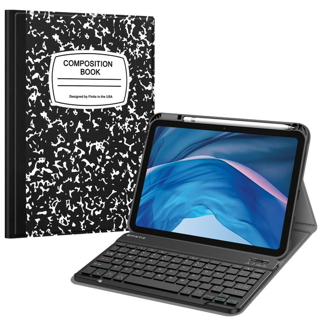 Fintie iPad 10.9 Inch 10th Gen (2022) Keyboard Case with Pencil Holder