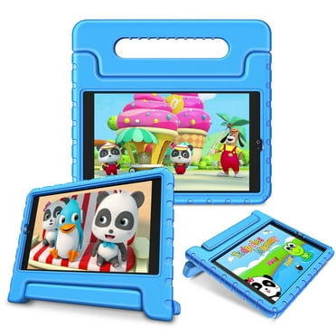 Fintie Kiddie Case for 8-inch Alcatel Joy Tab 2 Tablet (Model: 9032Z) 2020 - Shockproof Bumper Cover with Convertible Handle Stand for T-Mobile Joy Tab2 8.0" Tablet, Blue