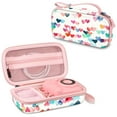 thumbnail image 1 of Fintie Kids Camera Case Compatible with ESOXOFFORE, MINIBEAR, Dylanto, WEEFUN and More Instant Camera for Kids Digital Video Cameras, Hard Carrying Bag with Inner Pocket, Raining Hearts, 1 of 7