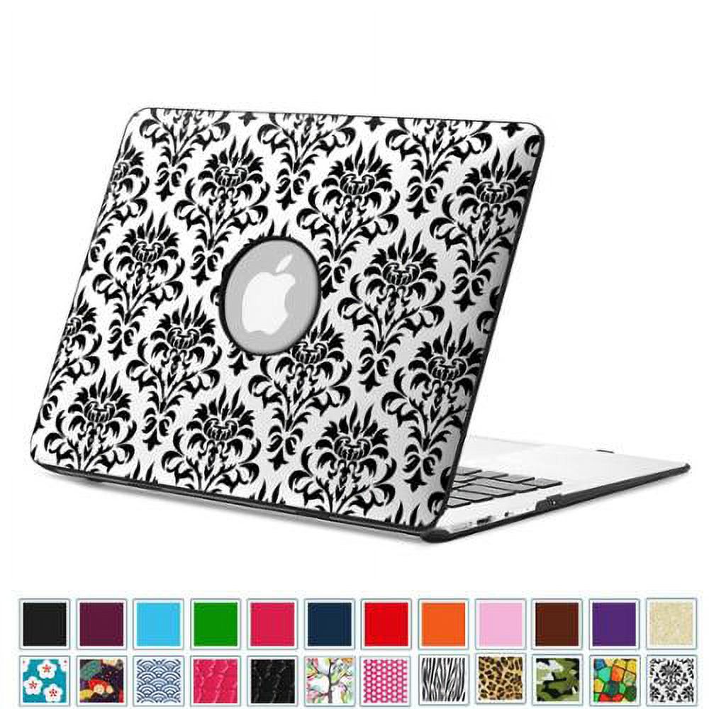 Fintie MacBook Air 13.3" Case (A1466 / A1369 ) -PU Leather Coated Hard Cover Snap On Protective Case, Versailles - image 1 of 6