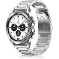 thumbnail image 1 of Fintie Band for Samsung Galaxy Watch 7/6/5/4 40mm 44mm, FE 40mm, Galaxy Watch 6/4 Classic 47mm 43mm/42mm 46mm, Watch 5 Pro 45mm, 20mm Stainless Steel Metal Bands Replacement Bracelet Strap, 1 of 7