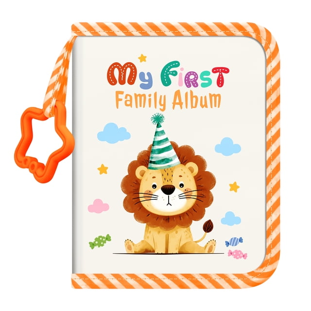 Fintie Mini Photo Album 4x6 Inch, 18 Photos My First Family Cute Album ...