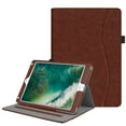 thumbnail image 1 of Fintie Multi-Angle Viewing Case Cover for iPad 9.7 6th / 5th Gen 2018 2017, iPad Air 1/2, Vintage Brown, 1 of 7