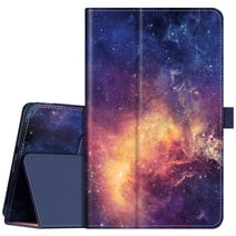 Fintie PU Leather Cases for Onn. 7" Tablet Gen 3 (2022 Model 100071481) - Folio Cover With Stylus Holder, Galaxy