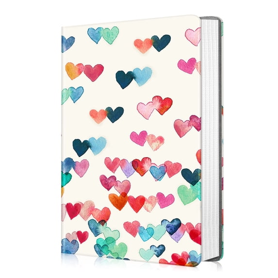 Fintie Photo Album 4x6 300 Photos, Large Capacity Premium Vegan Leather Photo Book Cover with Horizontal Pockets for Family Wedding Anniversary Baby Vacation Pictures, Raining Hearts