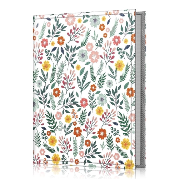 Fintie Photo Album 4x6 Photos, 52 Photos Small Mini Capacity Premium Vegan Leather Cover Photo Album, Portable Wallet Photo Album for Family Wedding Boys Girls, Pink Bow