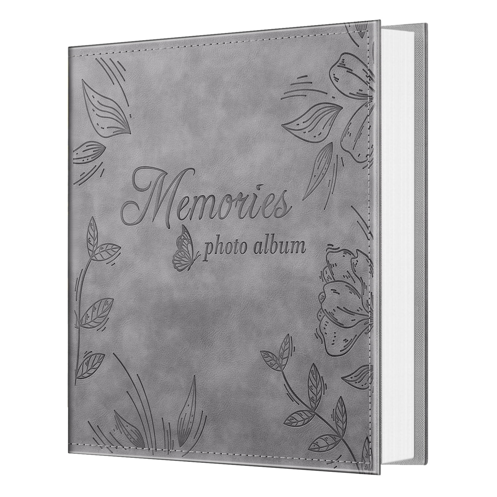 Fintie Photo Album 4x6 Photos - 600 Pockets Large Capacity Photo Book Cover  for Family Wedding Anniversary Baby Vacation Pictures,Ocean Marble 