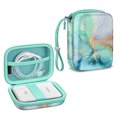 thumbnail image 1 of Fintie Protective Case for Canon Ivy Mini/Canon Ivy 2 Mini/Ivy CLIQ/Ivy CLIQ+/ Ivy CLIQ2/ Ivy CLIQ+2 Instant Camera Photo Printer - Shockproof Hard Shell Carrying Case, Emerald Marble, 1 of 7
