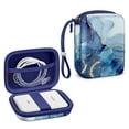 thumbnail image 1 of Fintie Protective Case for Canon Ivy Mini/Canon Ivy 2 Mini/Ivy CLIQ/Ivy CLIQ+/ Ivy CLIQ2/ Ivy CLIQ+2 Instant Camera Photo Printer - Shockproof Hard Shell Carrying Case, Ocean Marble, 1 of 7