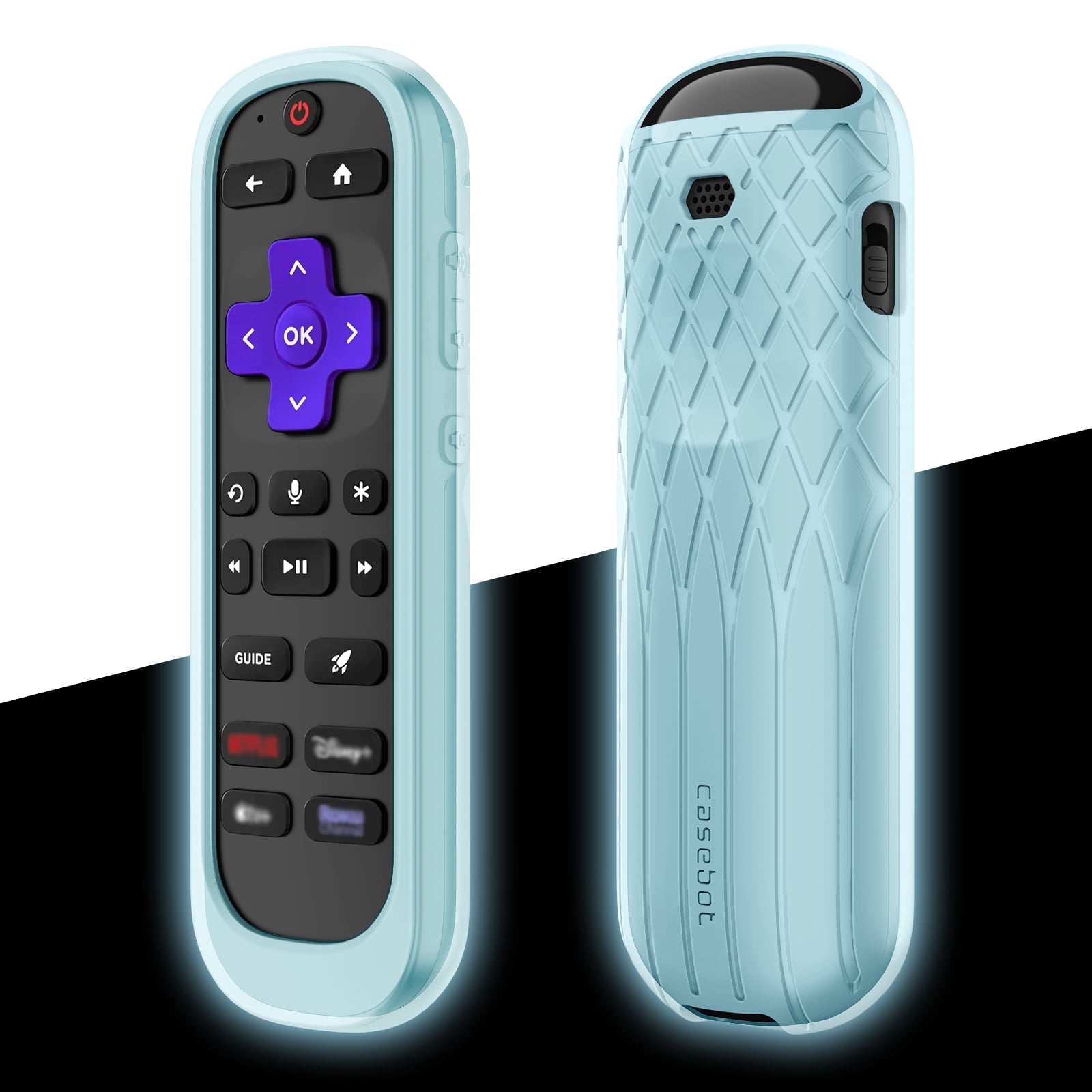 Fintie Protective Case for Roku Voice Remote Pro (2nd Edition), CaseBot ...