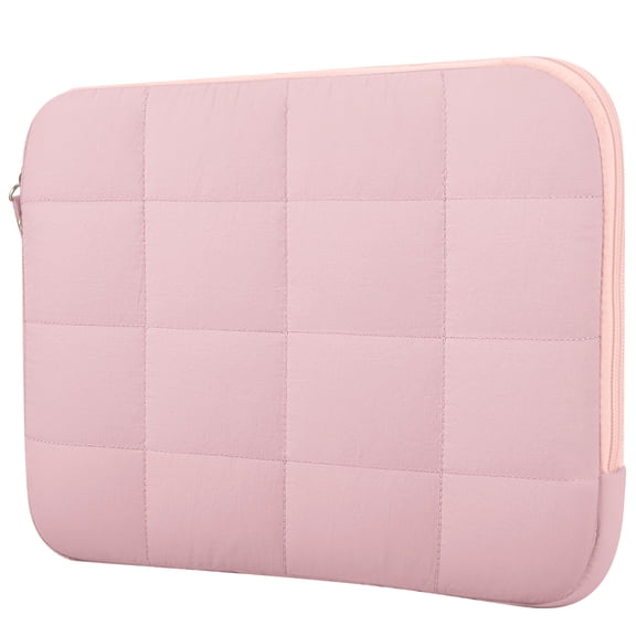 Fintie Puffy Laptop Sleeve for MacBook Neo 13 Inch (2026, Model A3404), Quilted Puffer Protective Carrying Case Compatible with MacBook Neo 13" A18 Pro Chip, Lightweight Sleeve Bag, Blush