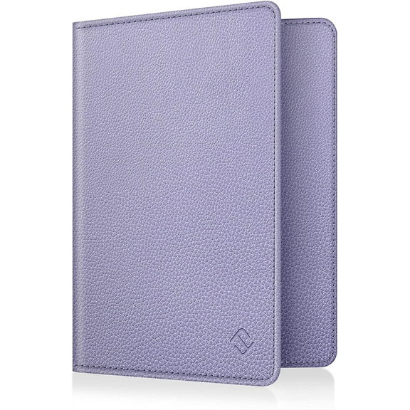 Fintie RFID Blocking Passport Holder, Lilac Purple, 2-Piece