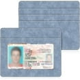thumbnail image 1 of Fintie RFID Blocking Unisex Credit Card Holder Light Blue, 1 of 7