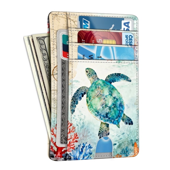Fintie RFID Credit Card Holder Minimalist Card Cases & Money Organizers Front Pocket Wallet for Men & Women