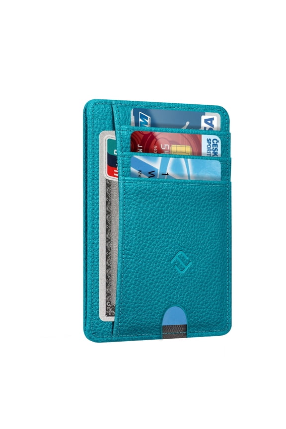 RFID Credit Card Holder Minimalist Card Cases & Money Organizers Front Pocket Wallet for Men & Women