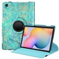 thumbnail image 1 of Fintie Rotating Case for Samsung Galaxy Tab S6 Lite 10.4 Inch 2024/2022/2020 with S Pen Holder, 360 Degree Swivel Stand Cover Auto Sleep/Wake,Shades of Blue, 1 of 7