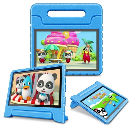 Fintie Shockproof Case for Onn 10.1-inch Tablet Gen 3 (2022 Model) - Kids Friendly Light Weight Convertible Handle Stand Proctive Cover for Onn 10.1 inch Android Tablet 100071485 (Blue)
