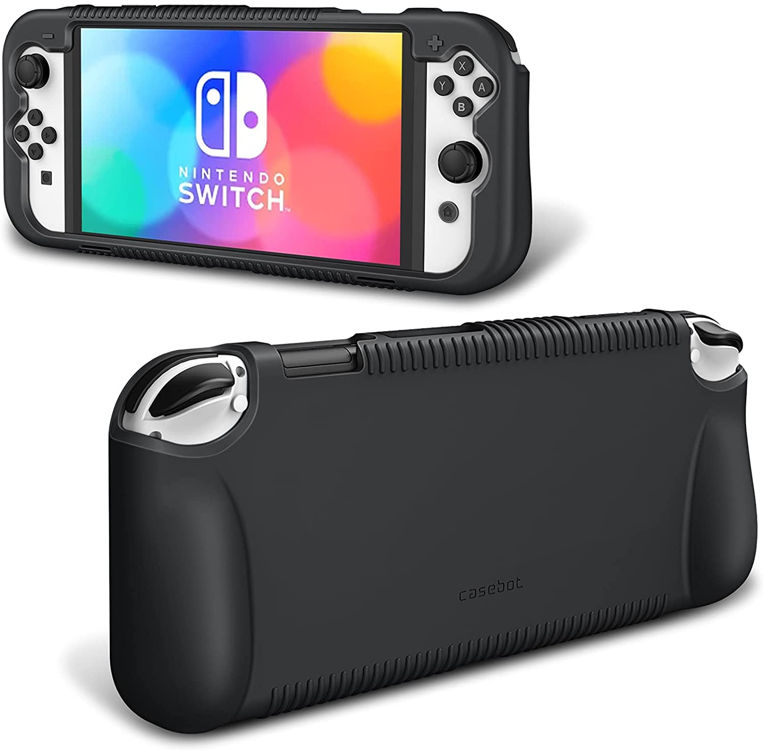 Fintie Silicone Case for Nintendo Switch OLED Model 2021, Soft [Anti ...