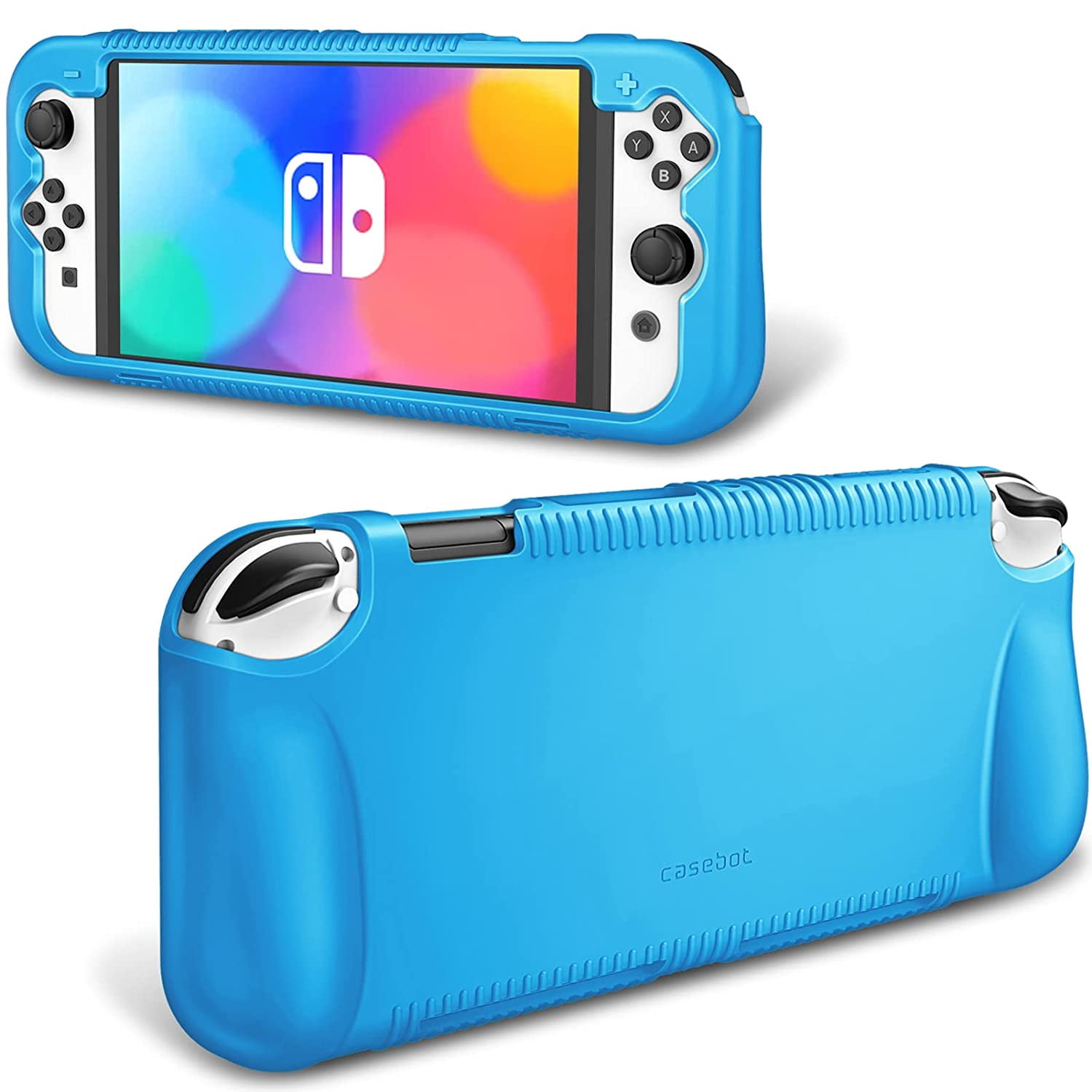 Fintie Silicone Case for Nintendo Switch OLED Model 2021, Soft [Anti ...