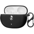 thumbnail image 1 of Fintie Silicone Case for New Beats Studio Buds + (2023) / Beats Studio Buds 2021, Shockproof Earbuds Cover with Keychain Carabiner Support Wireless Charging, Black, 1 of 7