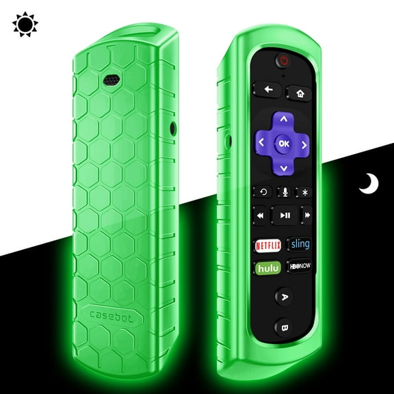 Fintie Silicone Protective Case for Roku Remote Controller, Black
