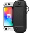 thumbnail image 1 of Fintie Slim Carrying Case for Nintendo Switch OLED Model 2021/Switch 2017 Shockproof Protective Cover Travel Storage Bag w/10 Game Cartridges, 1 of 8