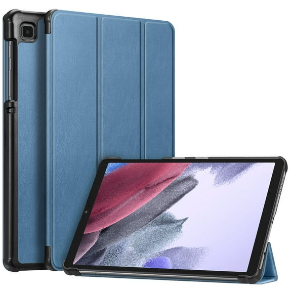 Fintie Slim Case for Samsung Galaxy Tab A7 Lite 8.7 inch 2021 Model (SM-T220/T225/T227), Ultra Thin Lightweight Hard Back Shell Tri-Fold Stand Cover, Ocean Blue