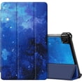 thumbnail image 1 of Fintie Slim Case for Samsung Galaxy Tab A7 Lite 8.7 inch 2021 Model (SM-T220/T225/T227), Ultra Thin Lightweight Hard Back Shell Tri-Fold Stand Cover, Starry Sky, 1 of 10