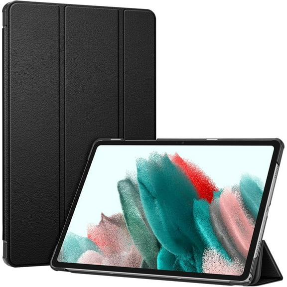 Fintie Slim Case for Samsung Galaxy Tab A9  / Tab A9 Plus 11 inch 2023 Model (SM-X210/X216/X218), Ultra Thin Lightweight Hard Back Shell Tri-Fold Stand Cover with Auto Wake/Sleep, Black