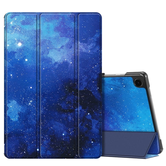 Fintie Case for Samsung Galaxy Tab A11+ Plus 11 Inch 2025/ A9+ Plus 2023, Ultra Slim Thin Lightweight Hard Back Shell Tri-Fold Stand Cover with Auto Wake/Sleep, Starry Sky