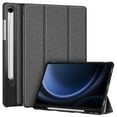thumbnail image 1 of Fintie Slim Case for Samsung Galaxy Tab S10 Lite/ S10 FE/ S9 FE 5G 10.9 Inch/Tab S9 11 Inch with S Pen Holder, Ultra Thin Lightweight Tri-Fold Stand Cover with Auto Wake/Sleep, Gray, 1 of 8