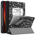 thumbnail image 1 of Fintie Slim Case for Samsung Galaxy Tab S9 11 Inch 2023 Model (SM-X710/X716B/X718U) with Built-in S Pen Holder, Soft TPU Smart Stand Back Cover Auto Wake/Sleep Feature, Composition, 1 of 10