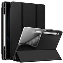 Fintie Slim Case for Samsung Galaxy Tab S10 Lite/ S10 FE/ S9 FE 5G 10.9 Inch/Tab S9 11 Inch with Built-in S Pen Holder, Soft TPU Smart Stand Back Cover Auto Wake/Sleep Feature, Black