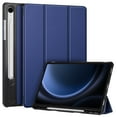 thumbnail image 1 of Fintie Slim Case for Samsung Galaxy Tab S10 Lite/ S10 FE/ S9 FE 5G 10.9 Inch/Tab S9 11 Inch with S Pen Holder, Ultra Thin Lightweight Tri-Fold Stand Cover with Auto Wake/Sleep, Navy, 1 of 8