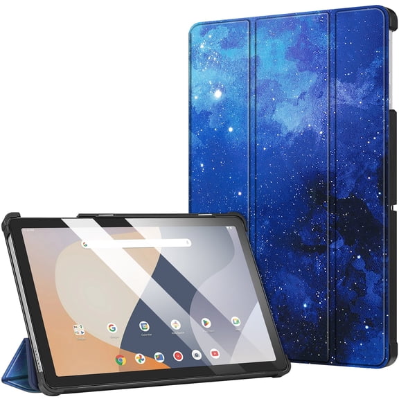 Fintie Slim Case for Onn. 10.1" Tablet (2024 Model) - Lightweight Hard Back Shell Tablet Cover, Starry Sky