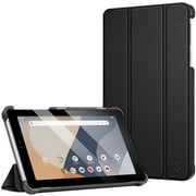 Fintie Slim Case for Onn. 7" Tablet (2024 Model) - Lightweight Hard Back Shell Tablet Cover for 7-inch Tablet, Black