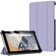 Fintie Slim Case for Onn. 7" Tablet (2024 Model) - Lightweight Hard Back Shell Tablet Cover for 7-inch Tablet, Lilac